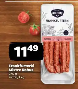 Netto Kiełbasa frankfurterki Mistrz Rohus oferta