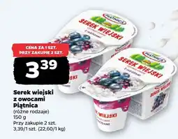 Netto Serek wiejski z owocami Piątnica oferta