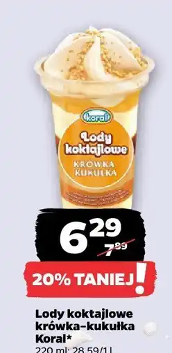 Netto Lody koktajlowe krówka-kukułka Koral oferta