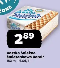Netto Kostka śnieżna śmietankowa Koral oferta