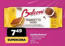 Netto Ciastka Trancetto Cacao Balconi oferta