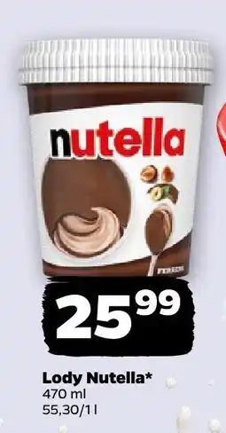 Netto Lody Nutella oferta