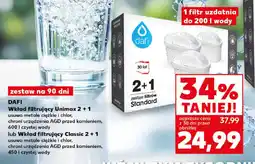 Kaufland Wkład filtrujący Dafi Unimax 2+1 lub Classic 2+1 oferta