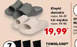 Kaufland Klapki damskie lub męskie oferta