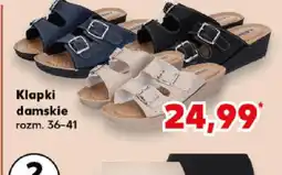 Kaufland Klapki damskie oferta