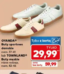 Kaufland Buty sportowe damskie Oyanda/Buty męskie Townland oferta