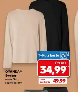 Kaufland Sweter Oyanda oferta