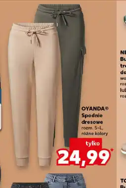 Kaufland Spodnie dresowe Oyanda oferta