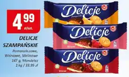 Chorten Ciastka Delicje Szampańskie pomarańczowe, wiśniowe, malinowe Mondelez oferta
