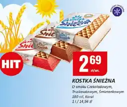 Chorten Lody Kostka Śnieżna o smaku czekoladowym, truskawkowym, śmietankowym Koral oferta