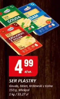 Chorten Ser plastry gouda, edam, królewski z Kolna Mlekpol oferta