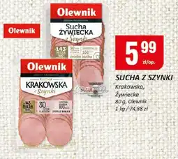 Chorten Sucha z szynki krakowska, żywiecka Olewnik oferta