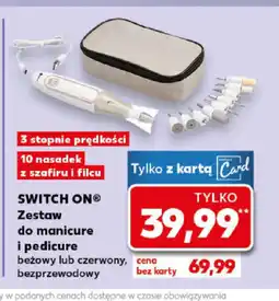 Kaufland Zestaw do manicure i pedicure Switch On oferta