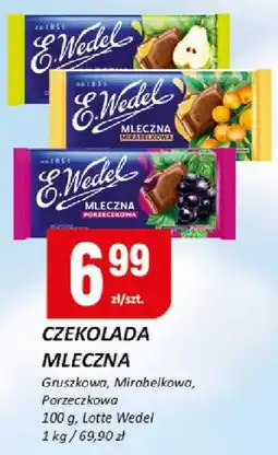 Chorten Czekolada mleczna E.Wedel oferta