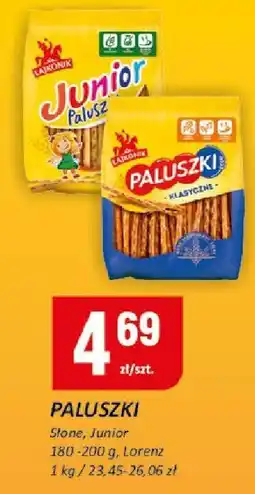 Chorten Paluszki Paluszki Słone, Junior Lajkonik oferta