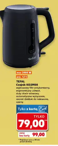Kaufland Czajnik Tefal KO2M08 oferta