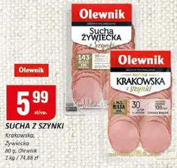 Chorten Szynka sucha krakowska, żywiecka Olewnik oferta