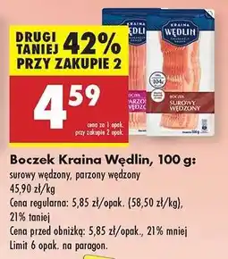 Biedronka Boczek Kraina Wędlin , 100 g : oferta