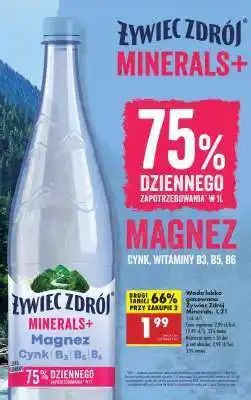 Biedronka Żywiec Zdrój Minerals + oferta