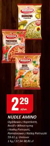 Chorten Makaron Amino opróżkowa z koperkiem, rosół z warzywną, natka pietruszki Unilever oferta