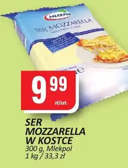 Chorten Ser mozzarella w kostce Mlekpol oferta