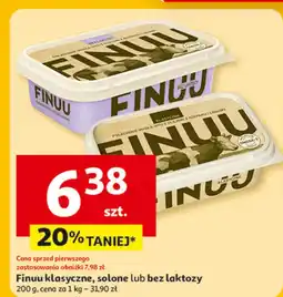 Auchan Serek Finuu klasyczny/solony/bez laktozy oferta