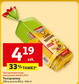Auchan Chleb tostowy pszenny Auchan oferta