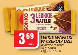 Chorten Wafelki lekkie w czekoladzie Sonko oferta