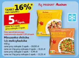 Auchan Mieszanka chińska lub meksykańska Auchan oferta