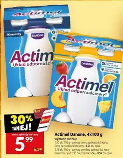Twój Market Jogurt Actimel Danone, różne rodzaje oferta