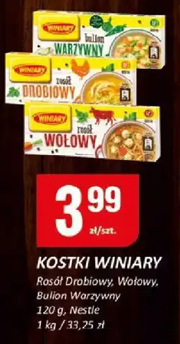 Chorten Kostki bulionowe Winiary rosół drobiowy, wołowy, bulion warzywny oferta