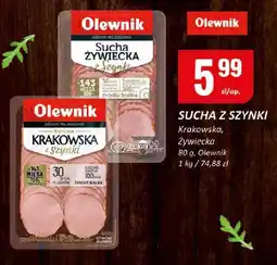 Chorten Wędlina sucha z szynki krakowska, żywiecka Olewnik oferta