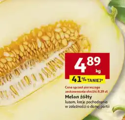 Auchan Melon żółty Auchan oferta