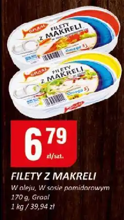 Chorten Filety z makreli w oleju, w sosie pomidorowym Chorten oferta