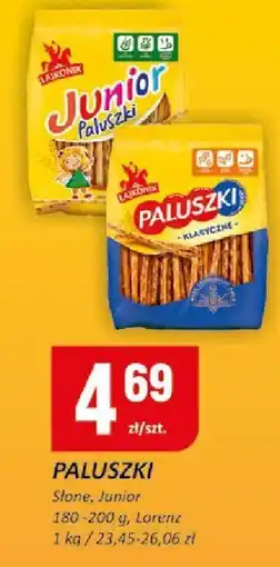 Chorten Paluszki słone, Junior Lorenz oferta