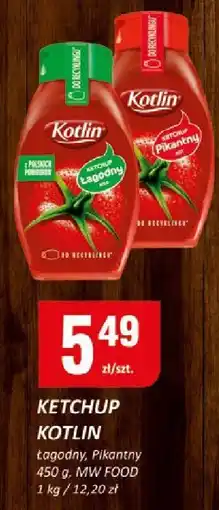 Chorten Ketchup Kotlin łagodny, pikantny oferta