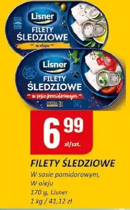 Chorten Filety śledziowe w sosie pomidorowym Lisner oferta