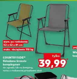Kaufland Składane krzesło kempingowe Countryside oferta