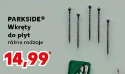Kaufland Parkside wkręty do płyt oferta