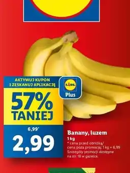 Lidl Banany oferta