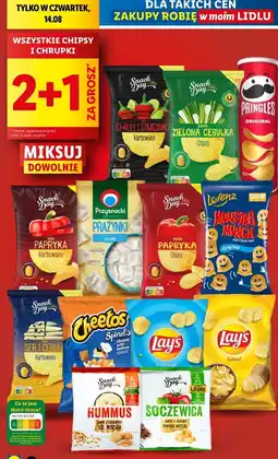 Lidl Chipsy original Pringles oferta