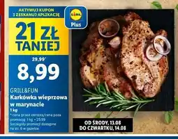 Lidl Karkówka wieprzowa w marynacie Grill And Fun oferta
