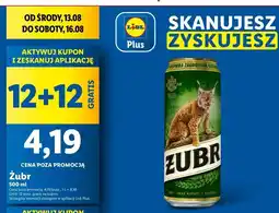 Lidl Piwo Żubr 1768 oferta