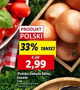 Lidl Cebula oferta