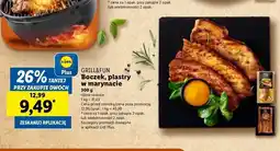 Lidl Boczek wieprzowy w marynacie paprykowej plastry Grill And Fun oferta