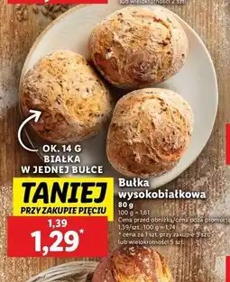 Lidl Bułka wysokobiałkowa oferta