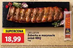 Lidl Żeberka w marynacie bbq Grill And Fun oferta