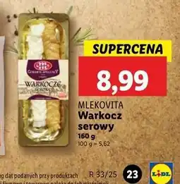 Lidl Warkocze serowe Mlekovita Górskie Specjały oferta