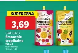 Lidl Smoothie jabłko-jagoda-burak Owolovo oferta