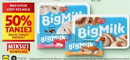 Lidl Lody czekolada Algida Big Milk oferta